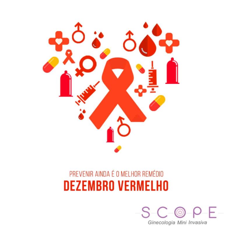Dezembro vermelho: mês de prevenção e combate ao HIV